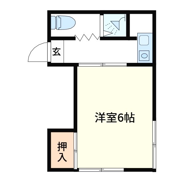寺澤南小岩アパート 間取り