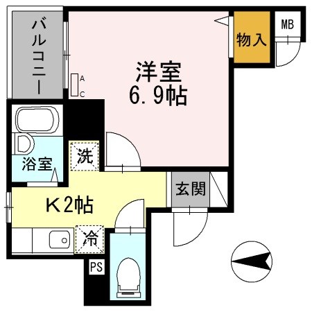 ルーエ21 間取り図
