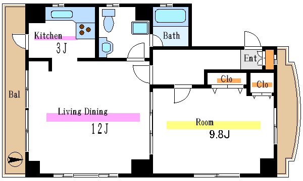 リバティーヴィル  間取り図