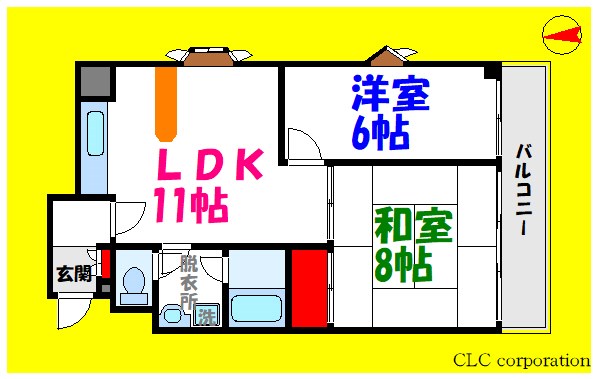 エレガンス葛西 間取り