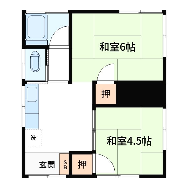 寺澤南小岩アパート 間取り
