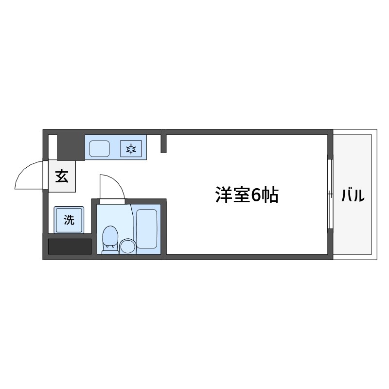 パティオ滝野川一番館 間取り