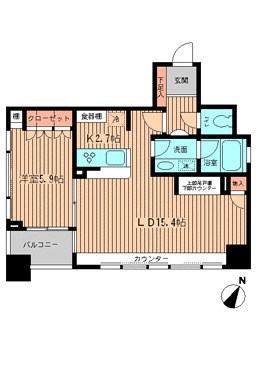 メゾンド日本橋三越前 間取り