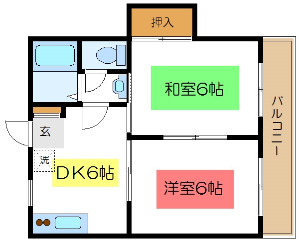 エミール三田 間取り