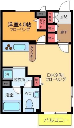 レクノスⅠ 間取り