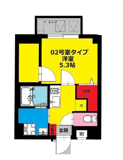B&rsquo;CASAforza南砂 間取り