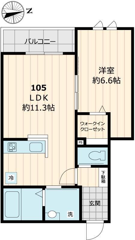 メゾン　ベベ 間取り図