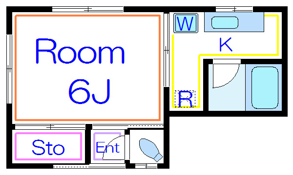 栗原荘 間取り図