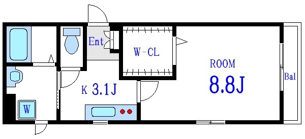 グランメール  間取り図