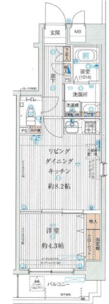 ソフィエスタ住吉 間取り