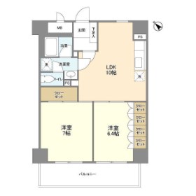 アルモニコンフォール  302号室 間取り