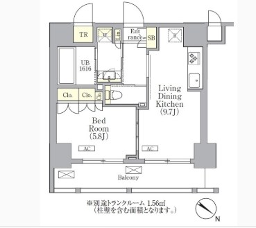 ORSUS　三ノ輪 間取り