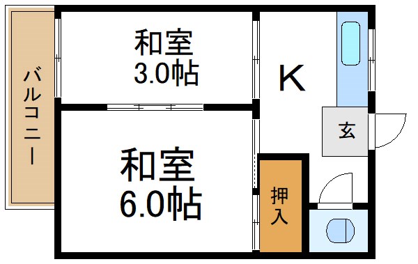 相原荘 間取り