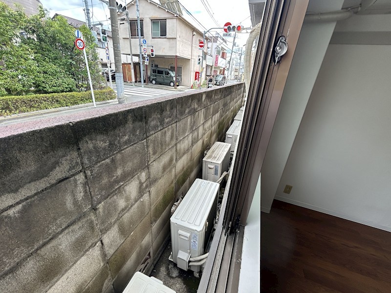 ハイム四ツ木 ベランダ