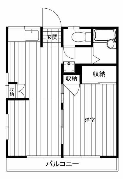 コウワコーポ 間取り