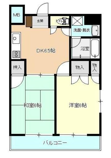 パークコート平井 間取り図