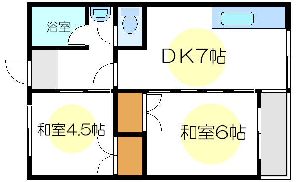 道ヶ島レジデンス 間取り図