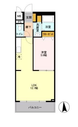 Sun　Park　City東日暮里  間取り図