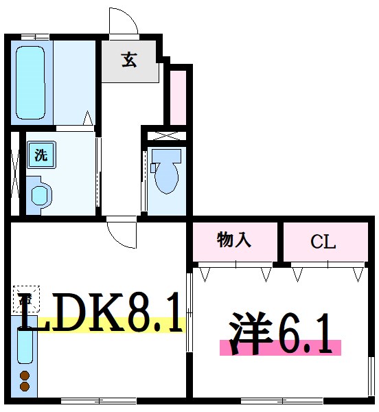 プレシャス　ジュノー 間取り図