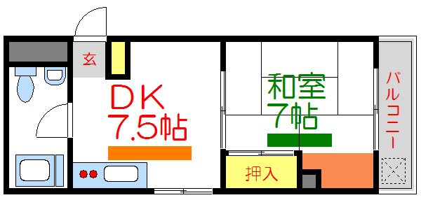 日の本ビル 間取り図