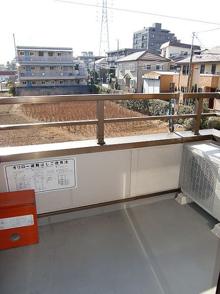 第二宝マンション ベランダ