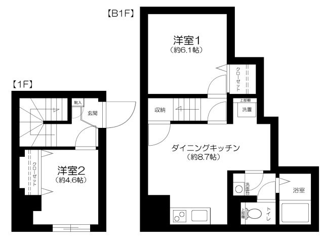 Ｔｈｅ　Ｒｅｓｉｄｅｎｃｅ　Ｎｉｈｏｎｂａｓｈｉ 間取り