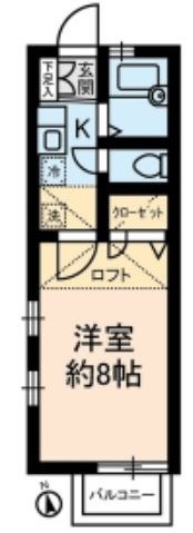 ベルクハイム 間取り図