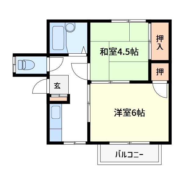 第二ペガサスA 間取り図