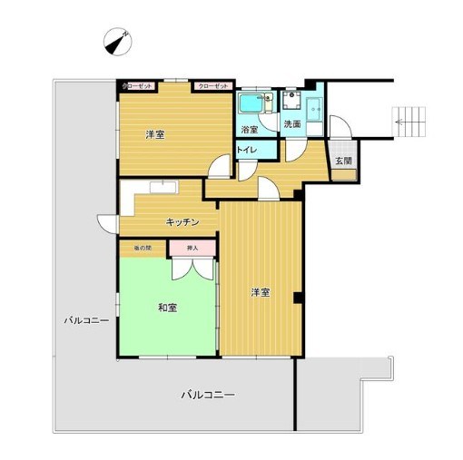 ファミールカワセ 間取り図