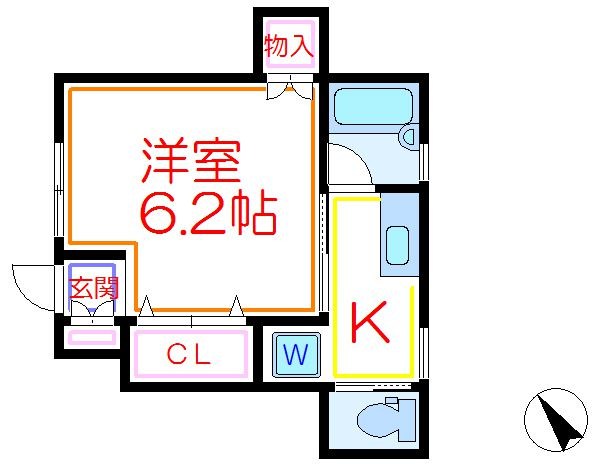 コンソリージ 間取り図
