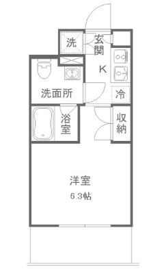 リエトコート西大島   間取り図