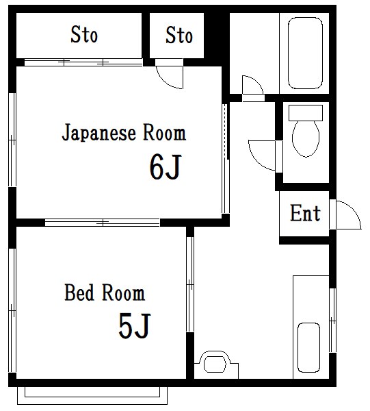 シティハイムⅡ 間取り図