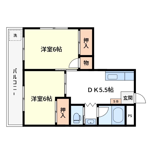 リバーサイドマンション 間取り