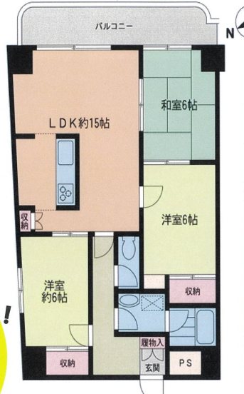 ピアセーレ町屋 間取り