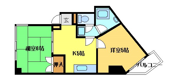 なり駒第3ビル   間取り