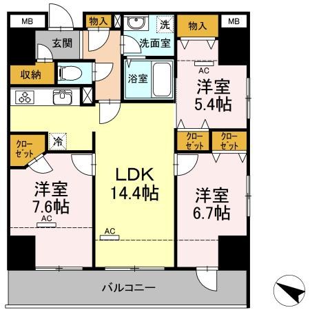ロイヤルＫＪ 間取り図