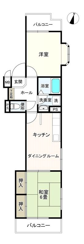 グリーンパーク第7綾瀬 間取り