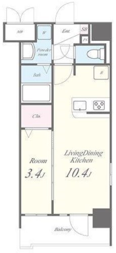 クラシィコート 間取り図