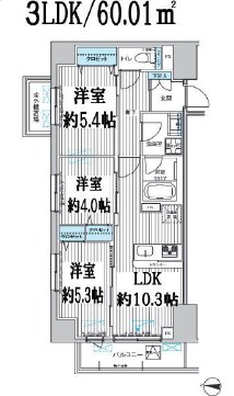 関寅ビル第10 間取り図