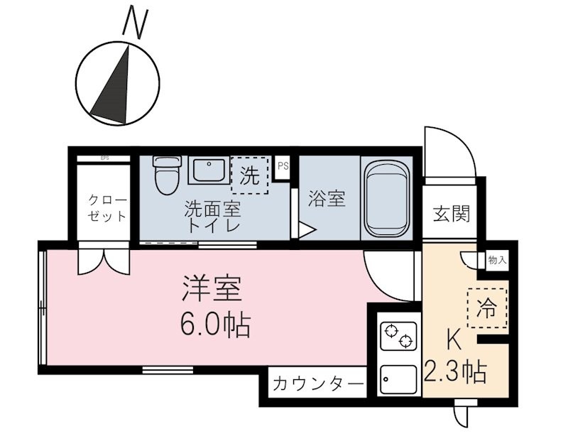 リベルテ　ユミト 間取り図