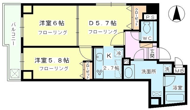 ソフィア西浅草   間取り