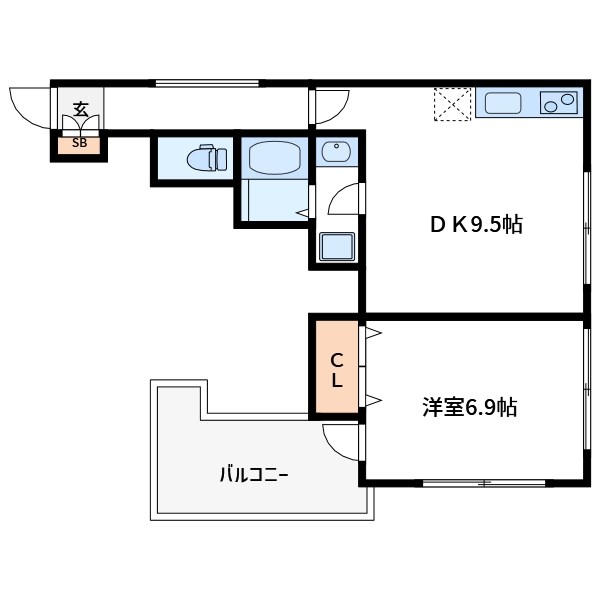グラン篠崎  間取り図