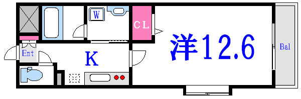 アンバサーダ・ゾシマ  間取り図