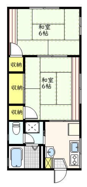 メゾン江戸川 間取り図