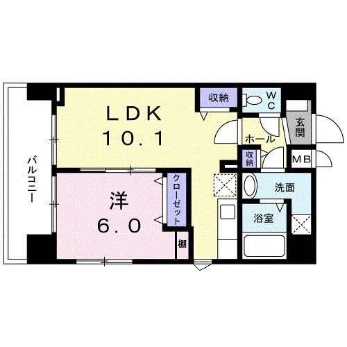 グランツ　スエヒロ 間取り図