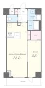 Horizon Residence 間取り図