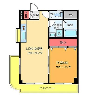 リエス八広 間取り図