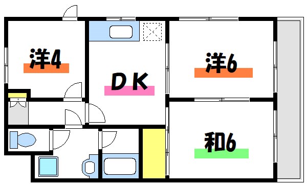 正栄ビル  間取り図