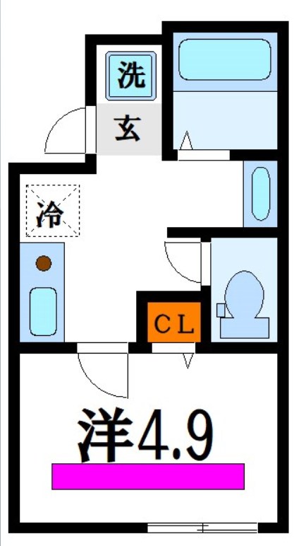 アドバンスⅤ 間取り図