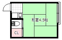 橋本荘 間取り